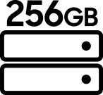 256 storage