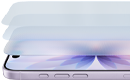 iPhone 17, front exterior, side exterior, exploded view of Ceramic Shield layers