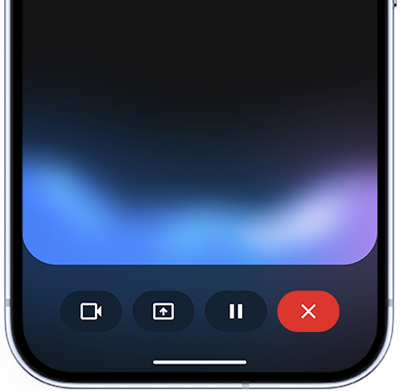 Pixel smartphone screen showing Gemini Live