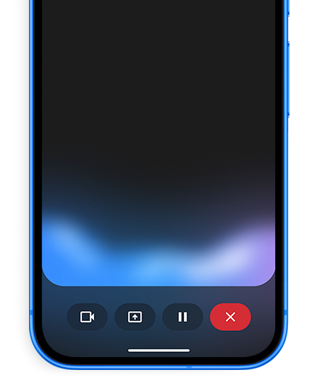 Pixel smartphone screen showing Gemini Live 