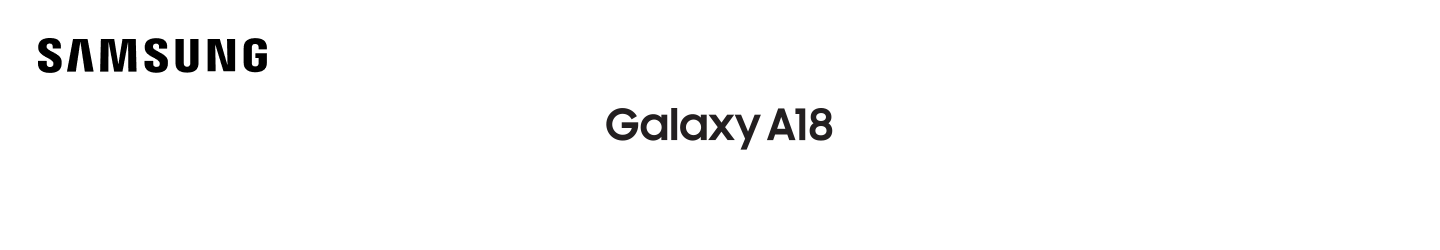 Galaxy A18 Lettermark