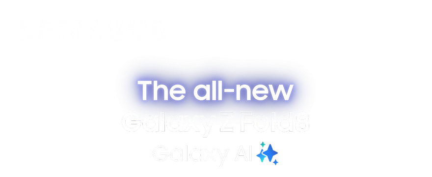 Galaxy Z Fold 8 Title Lettermark