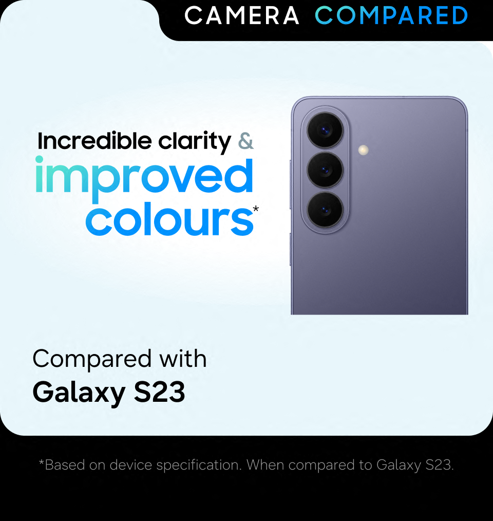 Galaxy S26 phone camera comparison