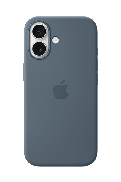 iPhone 17 Silicone Case with MagSafe Anchor Blue