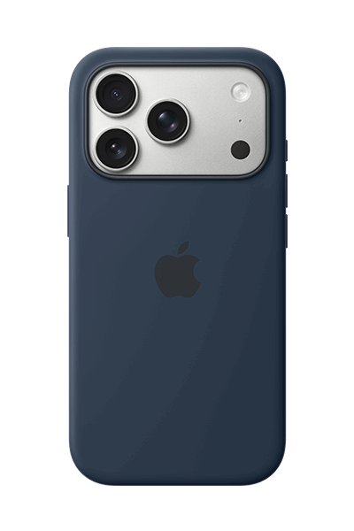 iPhone 17 Pro Silicone Case with MagSafe Midnight