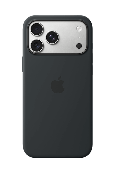 iPhone 17 Pro Max Silicone Case with MagSafe Black