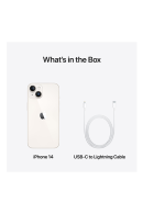 iPhone 14 - As New 128GB Starlight - Image 5