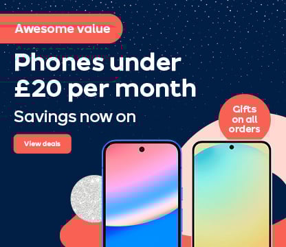 Deals for less than £20 per month