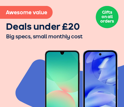 Deals for less than £20 per month