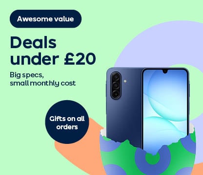 Deals for less than £20 per month
