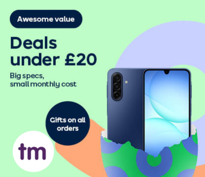 Deals for less than £20 per month
