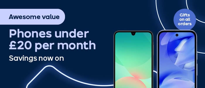 Deals for less than £20 per month