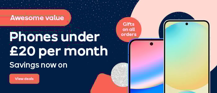 Deals for less than £20 per month